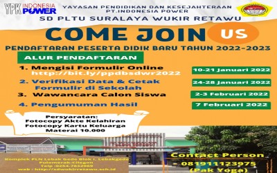 Pendaftaran Peserta Didik Baru Tahun Ajaran 2022 - 2023